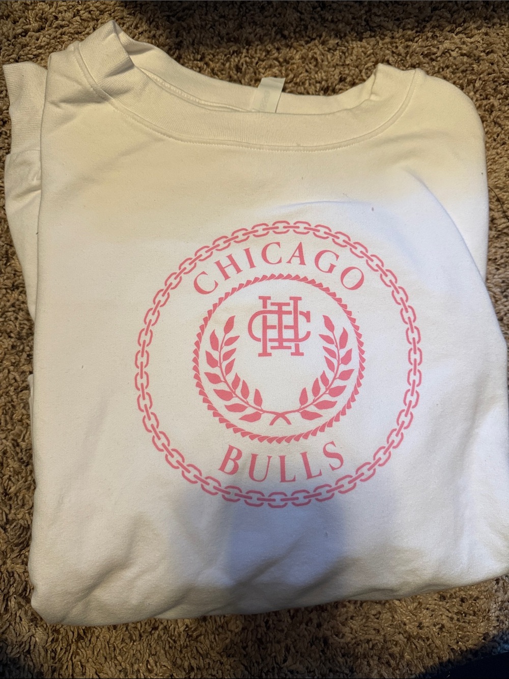 Chicago Bulls Logo Women’s size large New never worn without tags